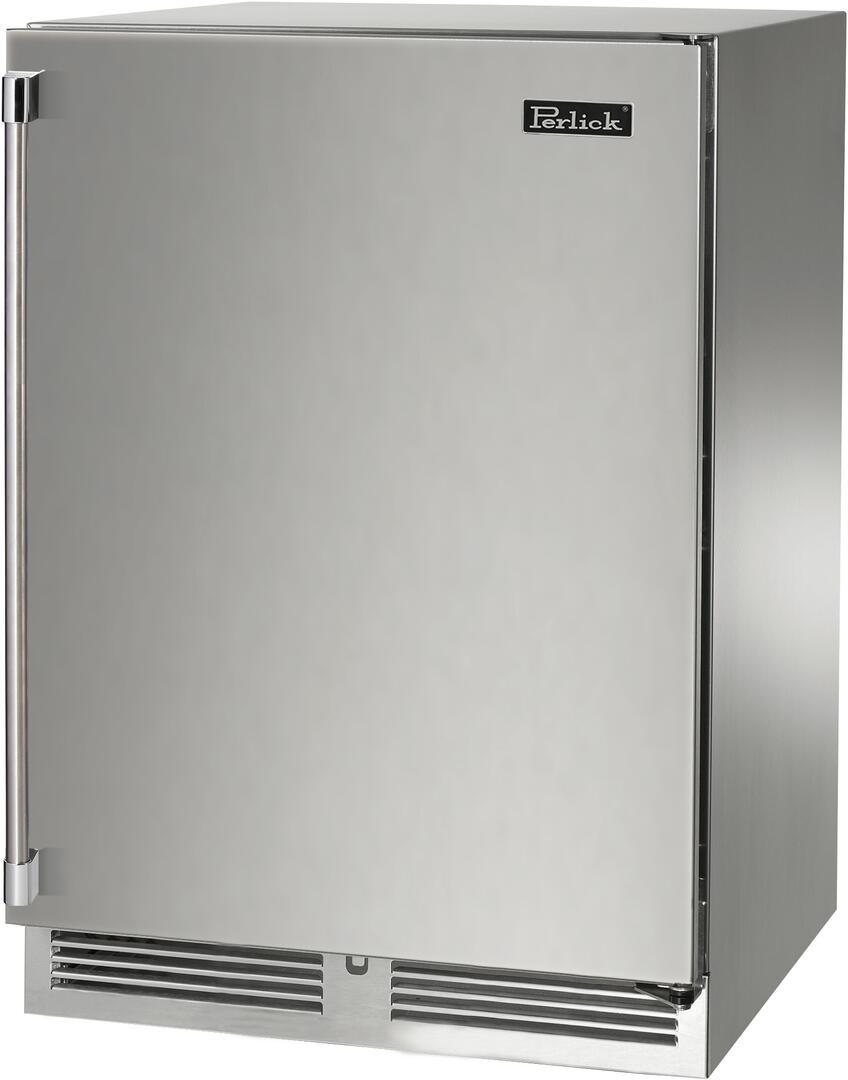 Perlick 24 Inch Signature 24" Built In Undercounter Counter Depth Compact All-Refrigerator HP24RS41RL | Fridge.com