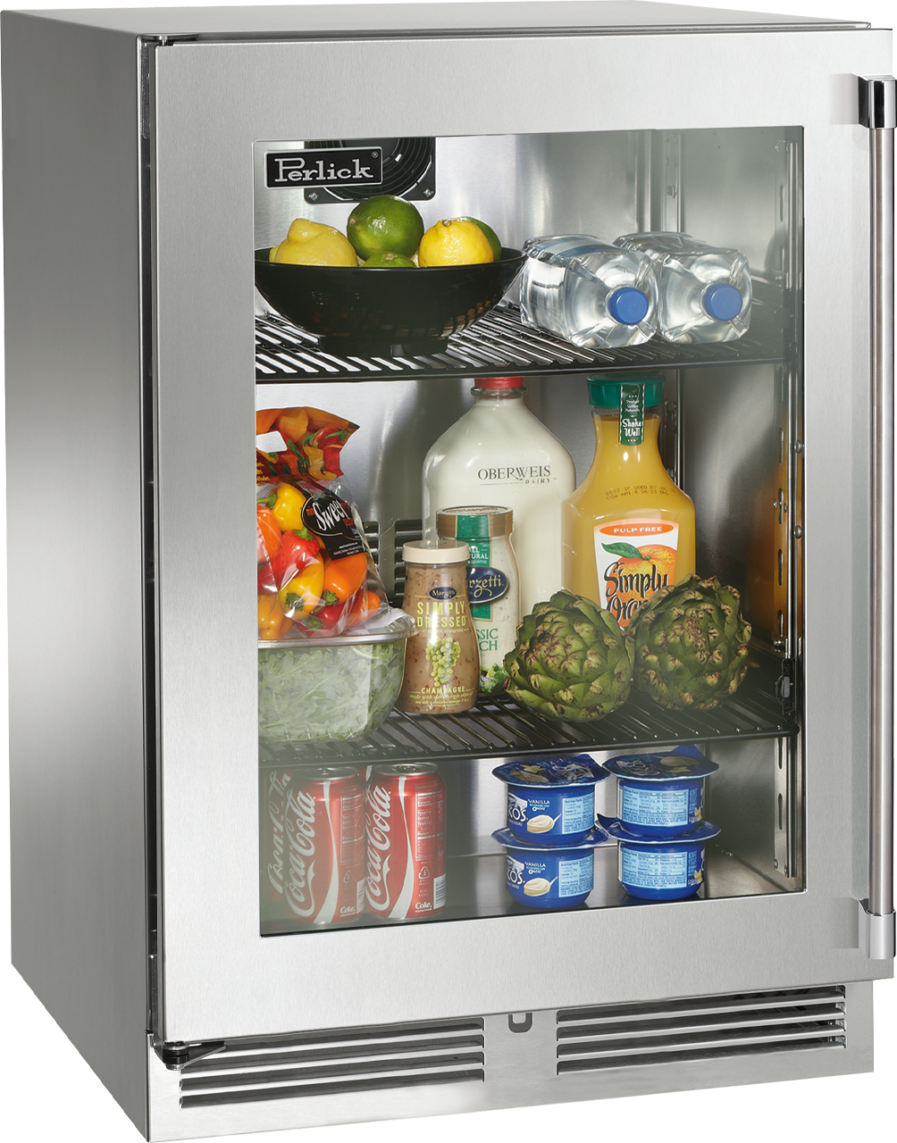 Perlick 24 Inch Signature 24" Built In Undercounter Counter Depth Compact All-Refrigerator HP24RS43LL — FIN-0018164 | Fridge.com