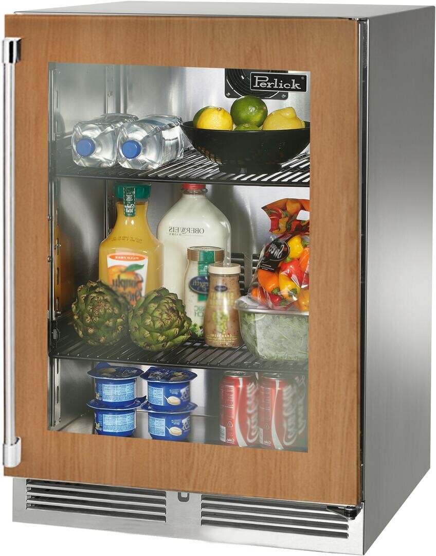 Perlick 24 Inch Signature 24" Built In Undercounter Counter Depth Compact All-Refrigerator HP24RS44RL — FIN-0018924 | Fridge.com