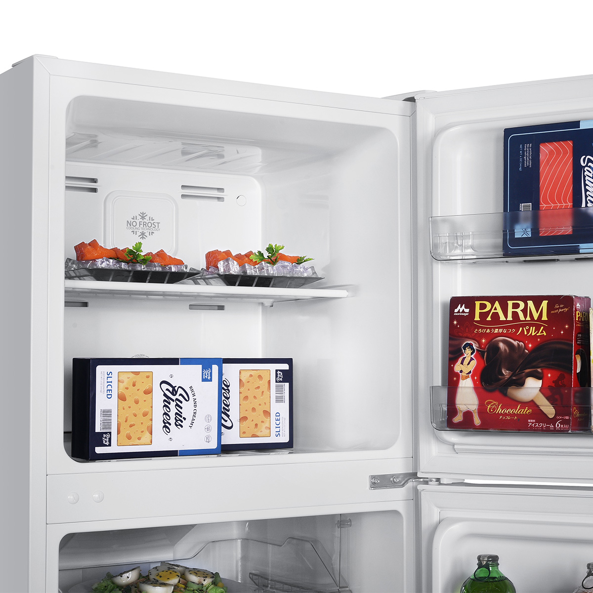 Premium Levella PRN7105HW 7.0 cu ft Top Freezer - White - View 4 | Fridge.com