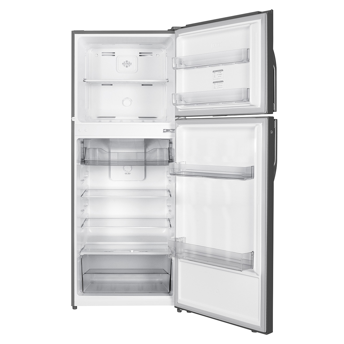 Premium Levella - 7.0 CuFt Top Freezer Frost-Free Refrigerator - Stainless Steel | Fridge.com