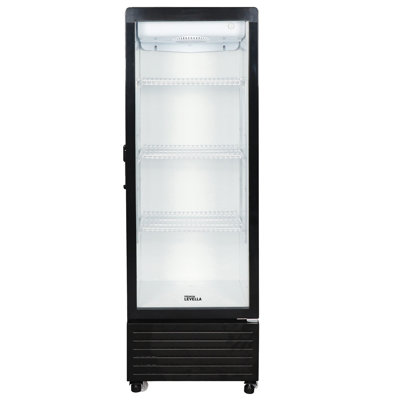 Premium Levella 240 Cans (12 oz.) Black 7.6 Cu. Ft. Beverage Refrigerator | Fridge.com
