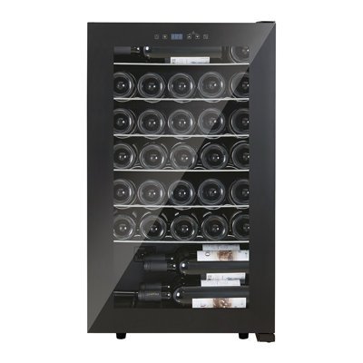 Premium Levella Single Zone 18.9'' Freestanding 33 Bottle Wine Refrigerator | Fridge.com