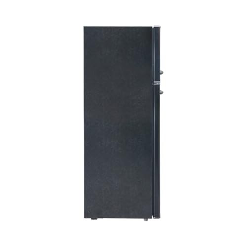 Hamilton Beach 2 Door Apartment Size Refrigerator With Freezer, 7.5 cu. ft, Retro Black - View 5 | Fridge.com
