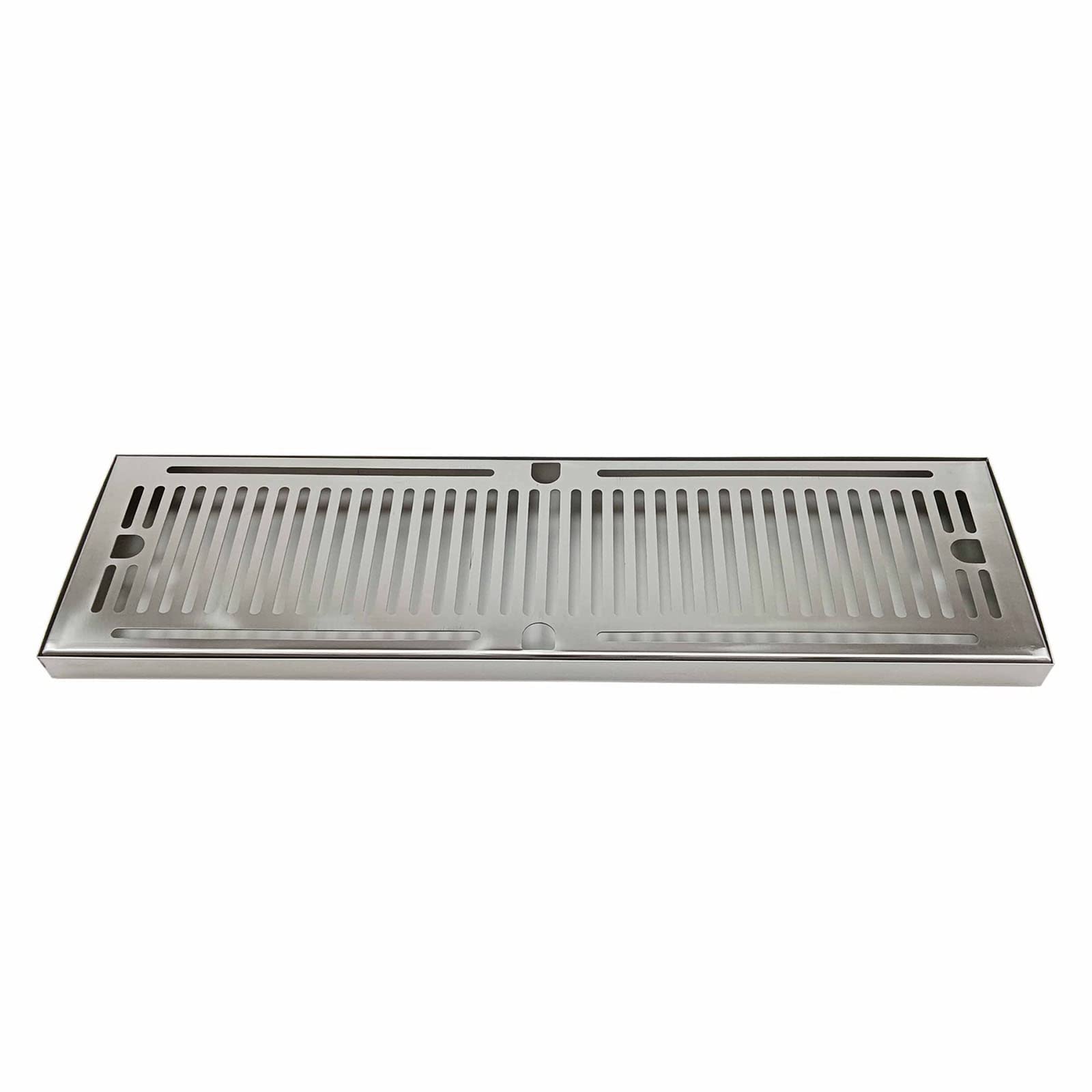 RGWYGCG Drip Tray Stainless Steel,Kegerator Beer Drip Trays,24" Length 7" Width Rectangular Stainless Steel Beer Surface Mount Drip Tray,No Drain,for Home Bar Mini Fridge Without Drain | Fridge.com