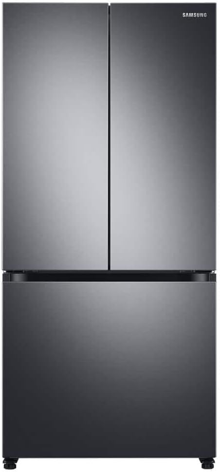 Samsung RF18A5101SG 18 Cu. Ft. Black Stainless Smart Counter Depth French Door Refrigerator | Fridge.com