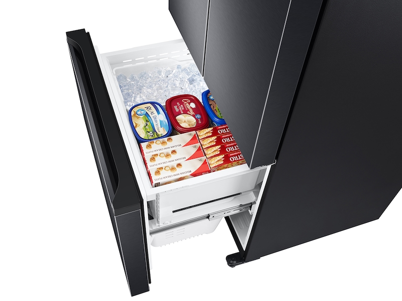 Samsung 19.5 cu. ft. Smart 3-Door French Door Refrigerator In Black(RF20A5101B1/Aa) - View 6 | Fridge.com