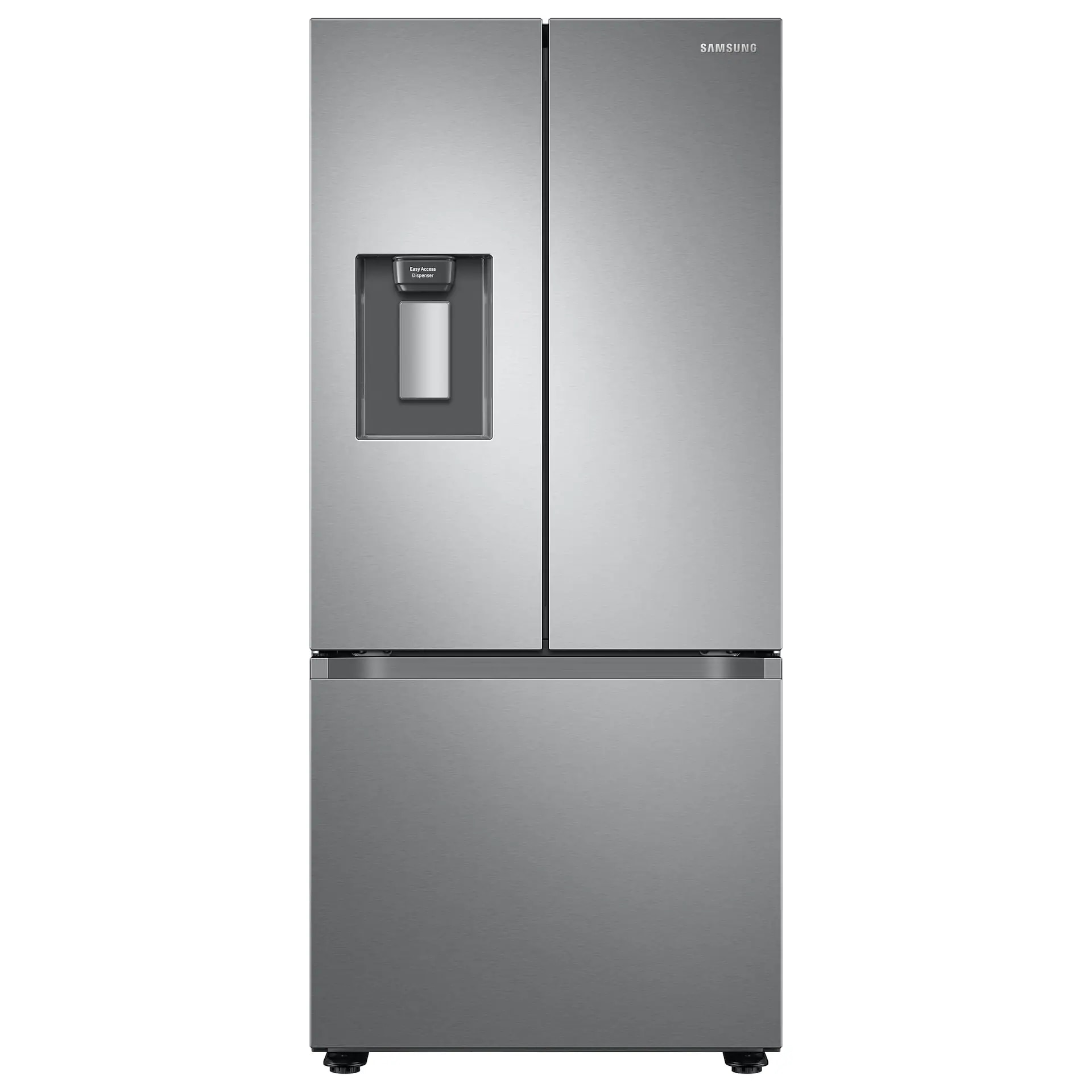 Samsung 22 Cu. Ft. Smart 3-Door French Door Refrigerator With External Water Dispenser In Silver(Rf22a4221sr/Aa) - View 2 | Fridge.com