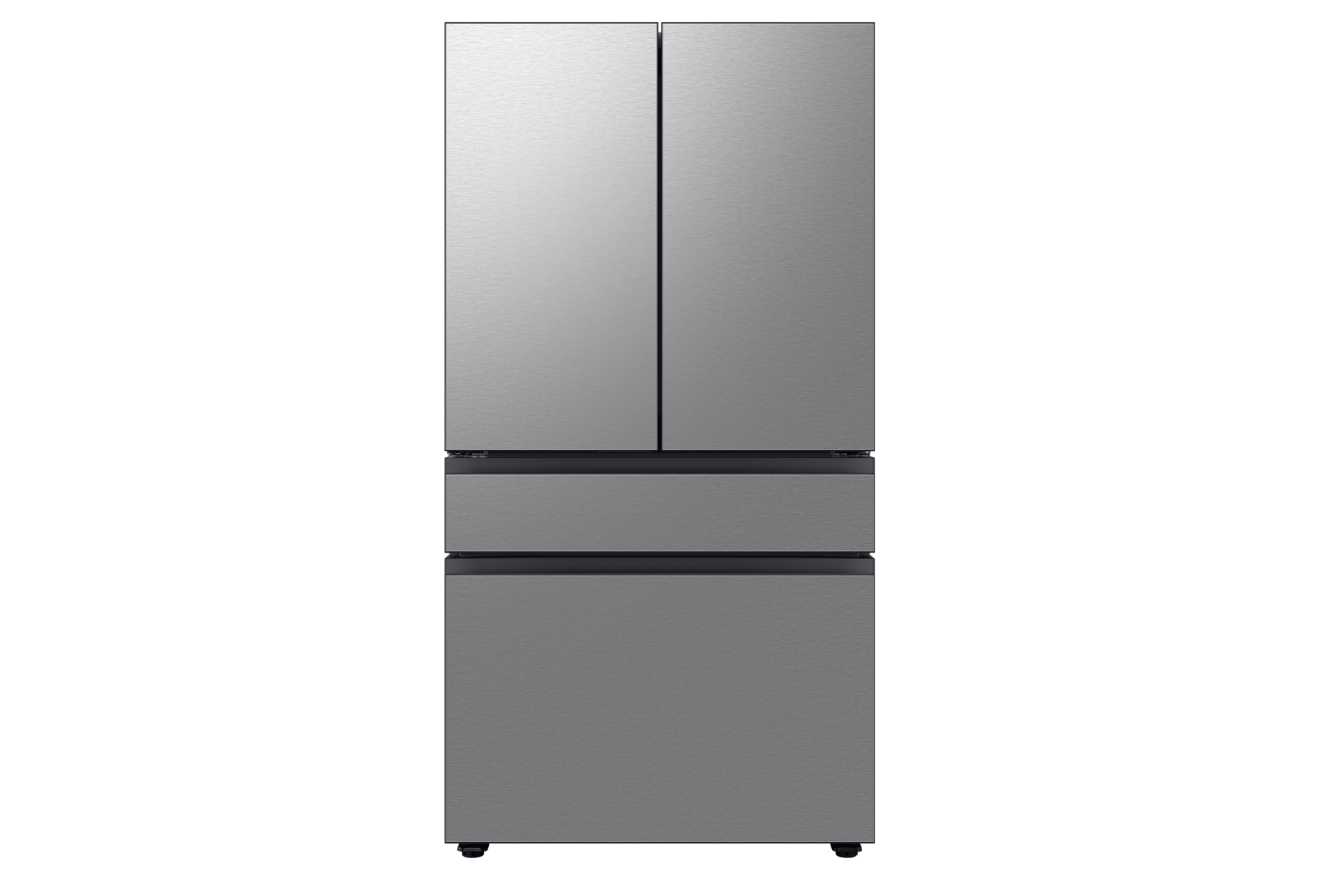 Samsung Bespoke 4-Door French Door Refrigerator (23 Cu. Ft.), Panels Not Included - View 2 | Fridge.com