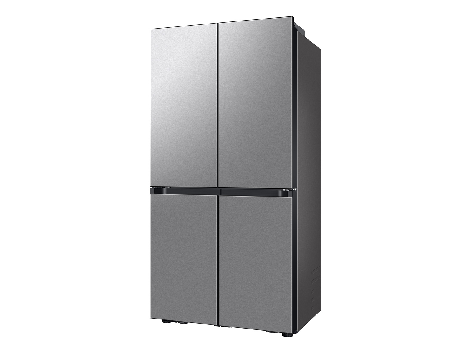 Samsung Bespoke 23 cu. ft. Counter Depth 4-Door Flex™ Refrigerator With Beverage Center™ & Customizable Door Panels In Stainless Steel - View 6 | Fridge.com