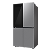Samsung Bespoke Counter Depth 4-Door Flex™ Refrigerator (23 cu. ft.) With Beverage Zone™ And Auto Open Door In Stainless Steel(RF23DB9750QLAA) - View 5 | Fridge.com