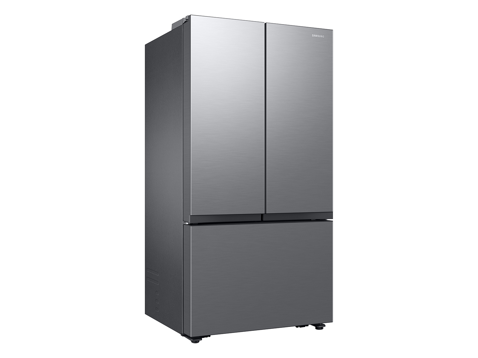 Samsung 27 cu. ft. Counter Depth Mega Capacity 3-Door French Door Refrigerator With Dual Auto Ice Maker In A Stainless Look(RF27CG5010S9AA) - View 5 | Fridge.com