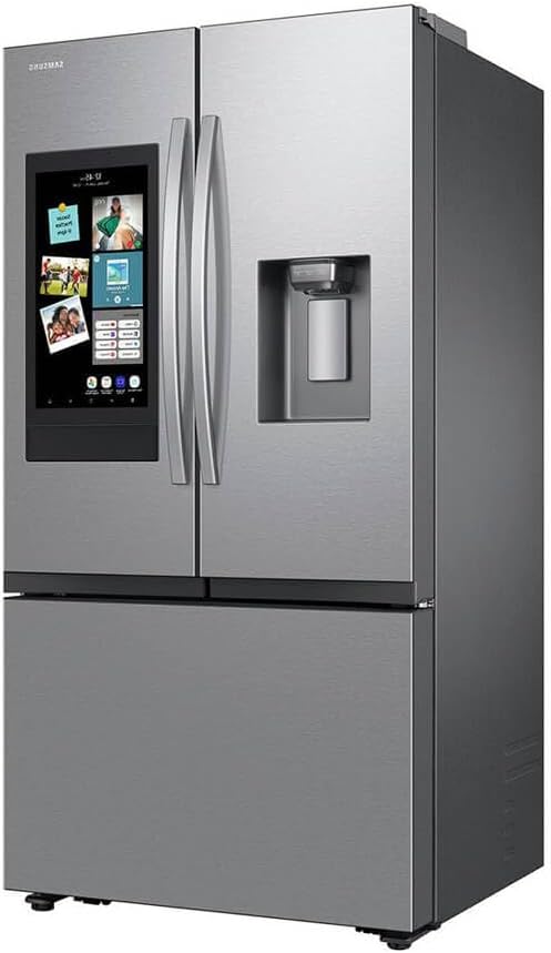 Samsung Rf27cg5900sr 25 Cu. Ft. Stainless Counter-Depth 3-Door French Door Refrigerator - View 3 | Fridge.com
