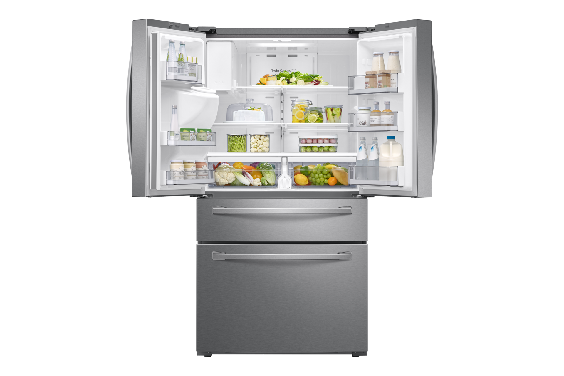 Samsung Rf28r7201sr/Aa 28 Cuft French Door Refrigerator - View 4 | Fridge.com