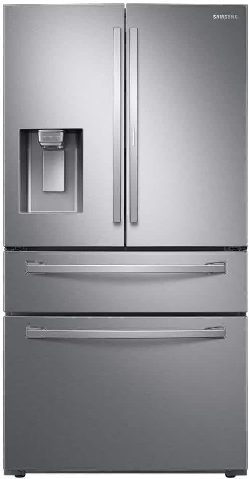 Samsung Fingerprint Resistant Stainless Steel French Door Refrigerator | Fridge.com