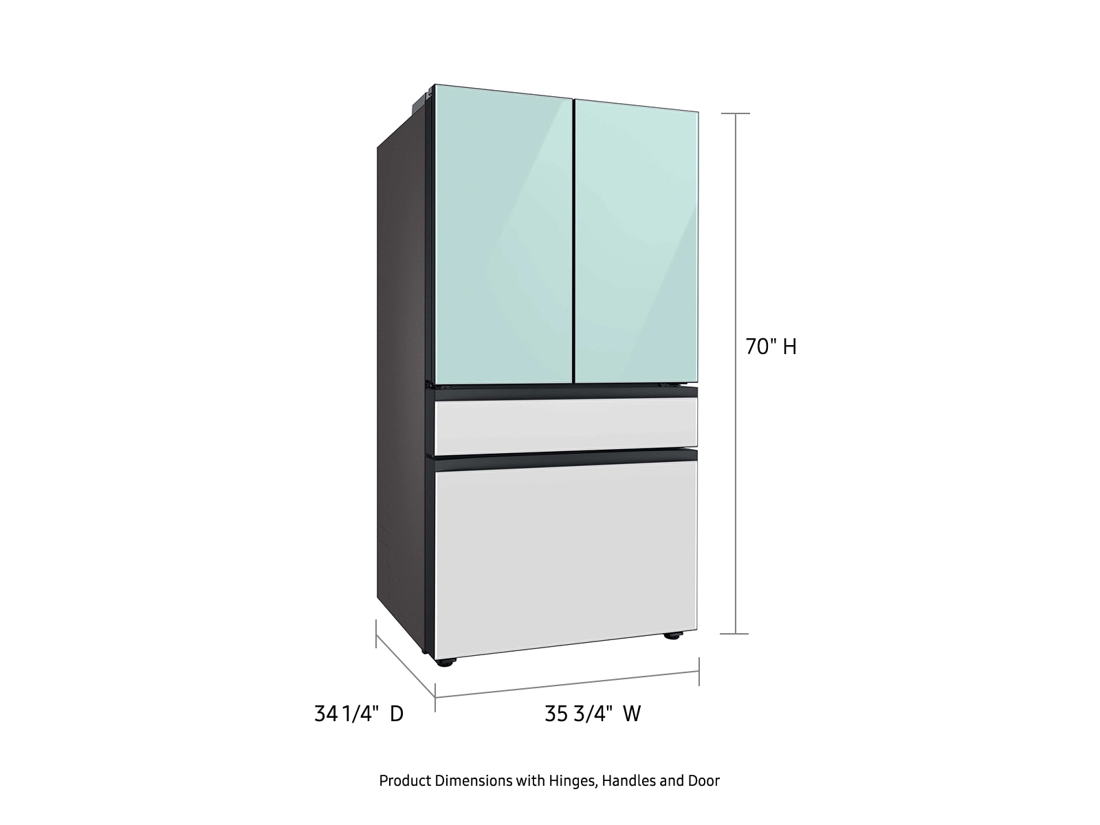 Samsung Rf29bb86004maa 29.0 Cuft French Door Refrigerator - Mb - View 3 | Fridge.com