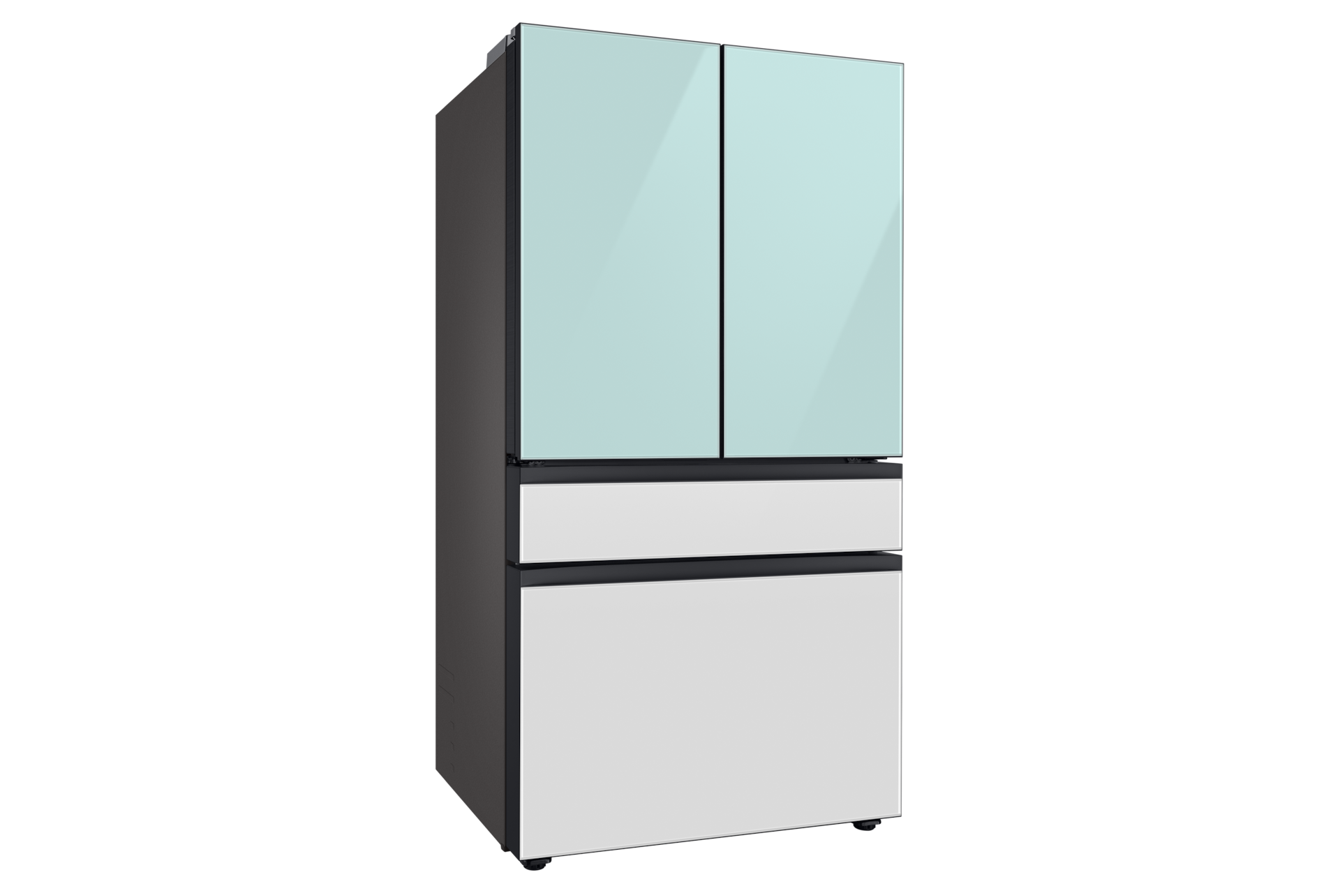 Samsung Bespoke 29 cu. ft. 4-Door French Door Refrigerator With Beverage Center (Stainless Steel):- Stainless Steel - View 6 | Fridge.com