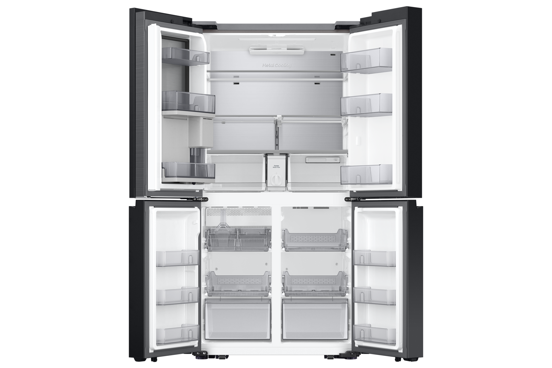 Samsung 36 Inch Bespoke 36" French Door Refrigerator RF29DB9600QL - View 4 | Fridge.com