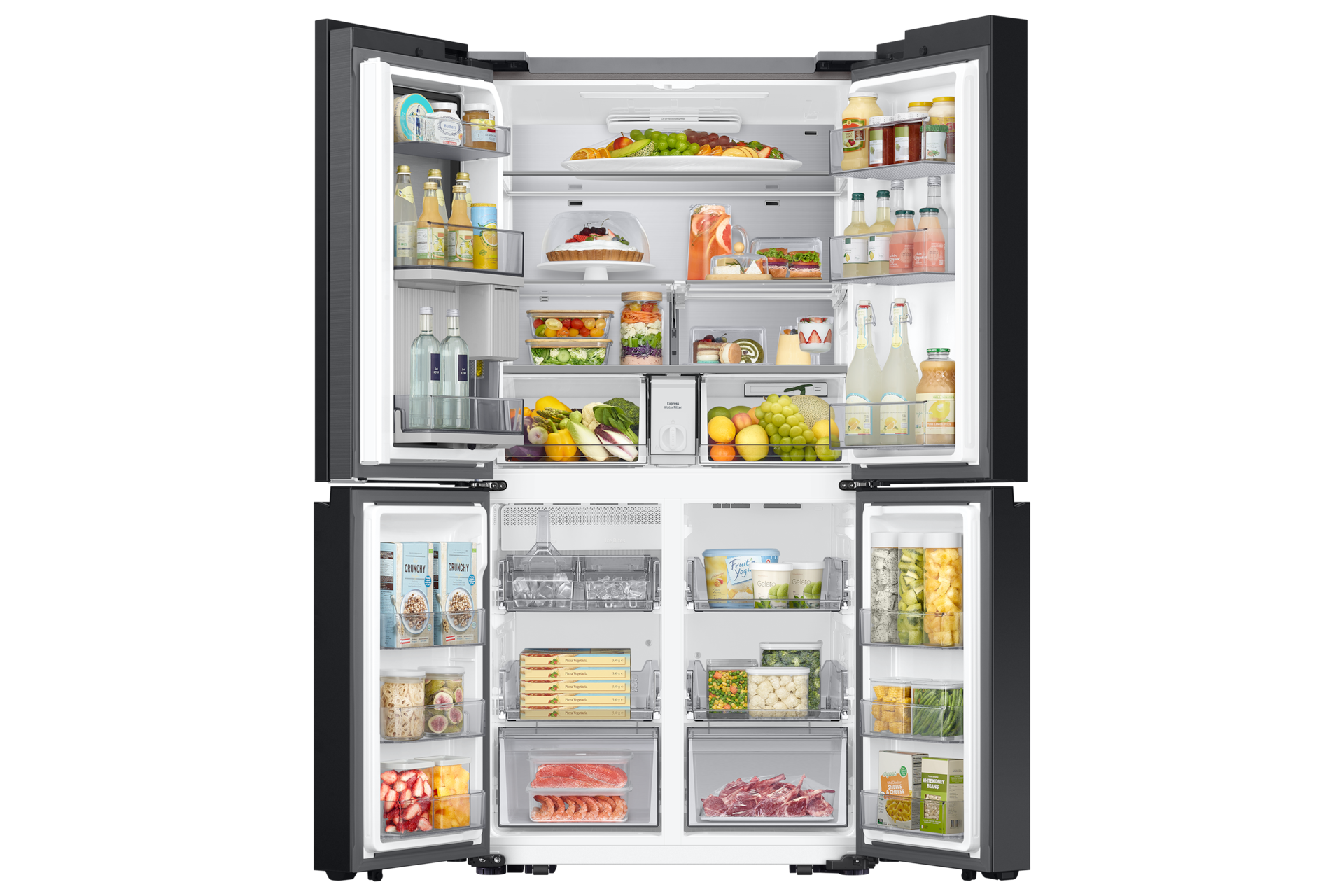 Samsung 36 Inch Bespoke 36" French Door Refrigerator RF29DB9600QL - View 5 | Fridge.com