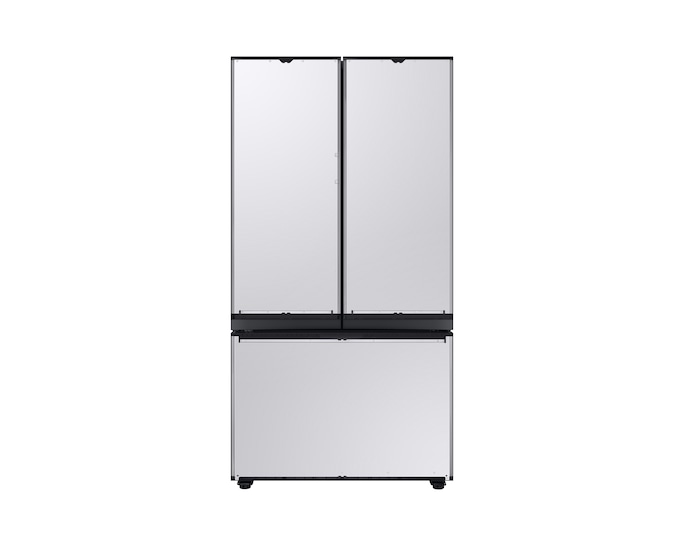 Samsung Bespoke 3-Door French Door Refrigerator 30 Cu. Ft. In Stainless Steel With Auto Fill Water Pitcher(Rf30bb6200qlaa) - View 2 | Fridge.com