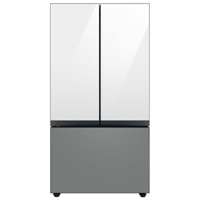 Samsung Bespoke 3-Door French Door Refrigerator (30 cu. ft.) with Customizable Door Panel Colors and Beverage Center | Fridge.com