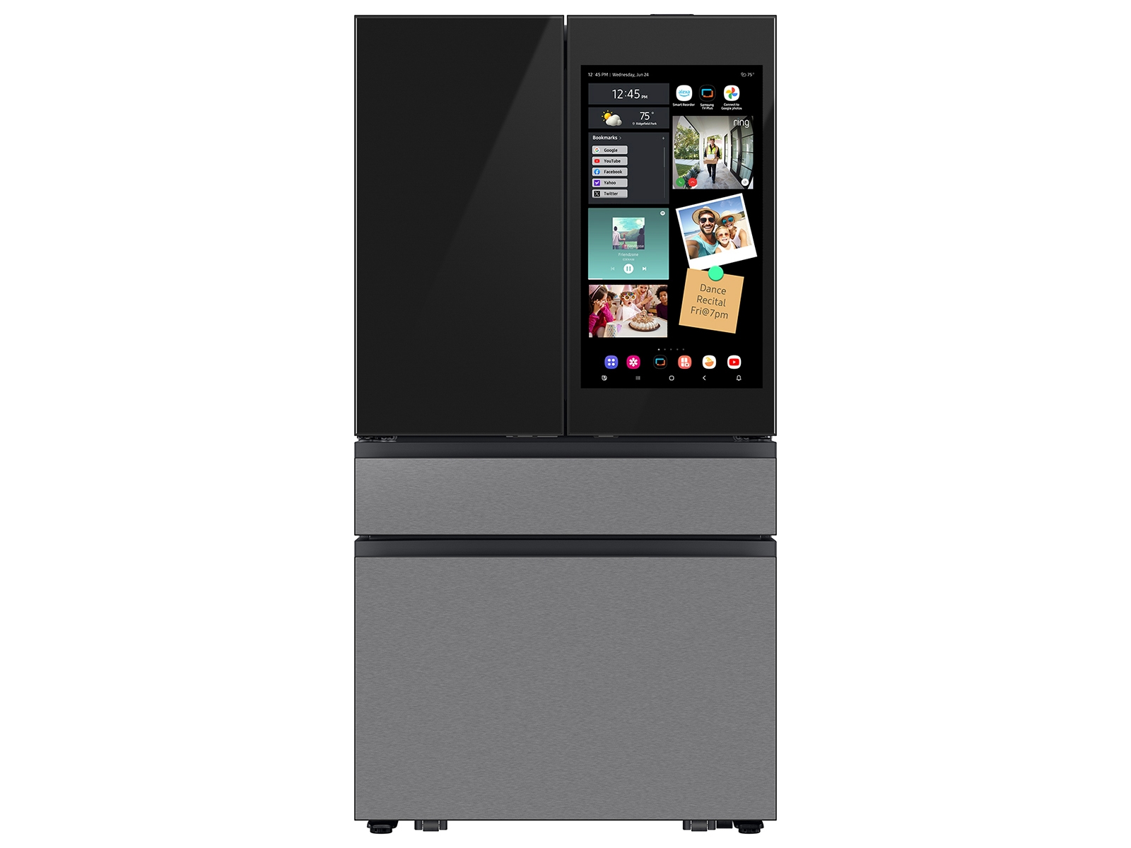 Samsung Bespoke 29 cu. ft. 4-Door French Door Refrigerator with AI Family Hub+ & AI Vision Inside | Fridge.com