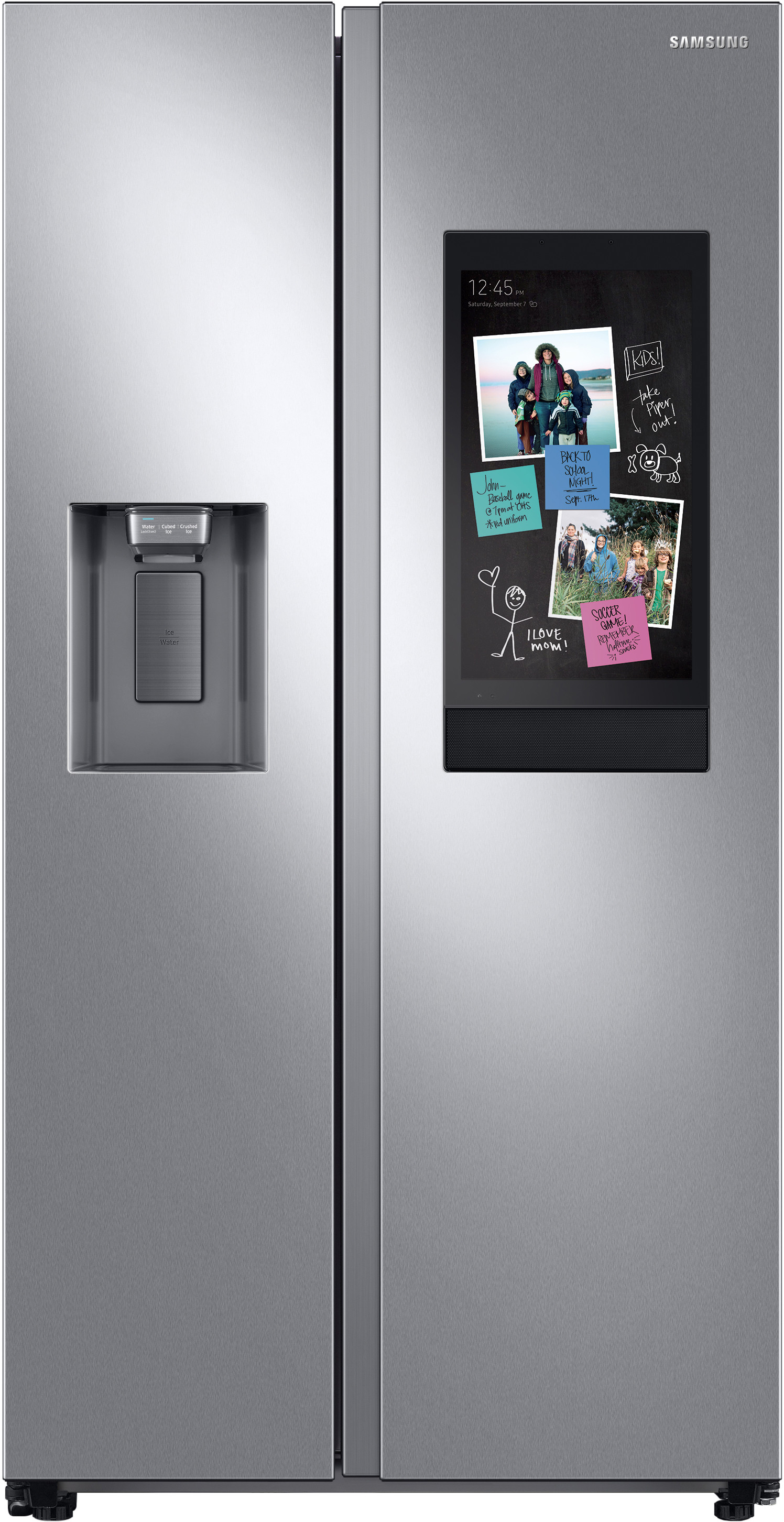 Samsung 36 Inch 36" Counter Depth Side-by-Side Refrigerator RS22T5561SR | Fridge.com