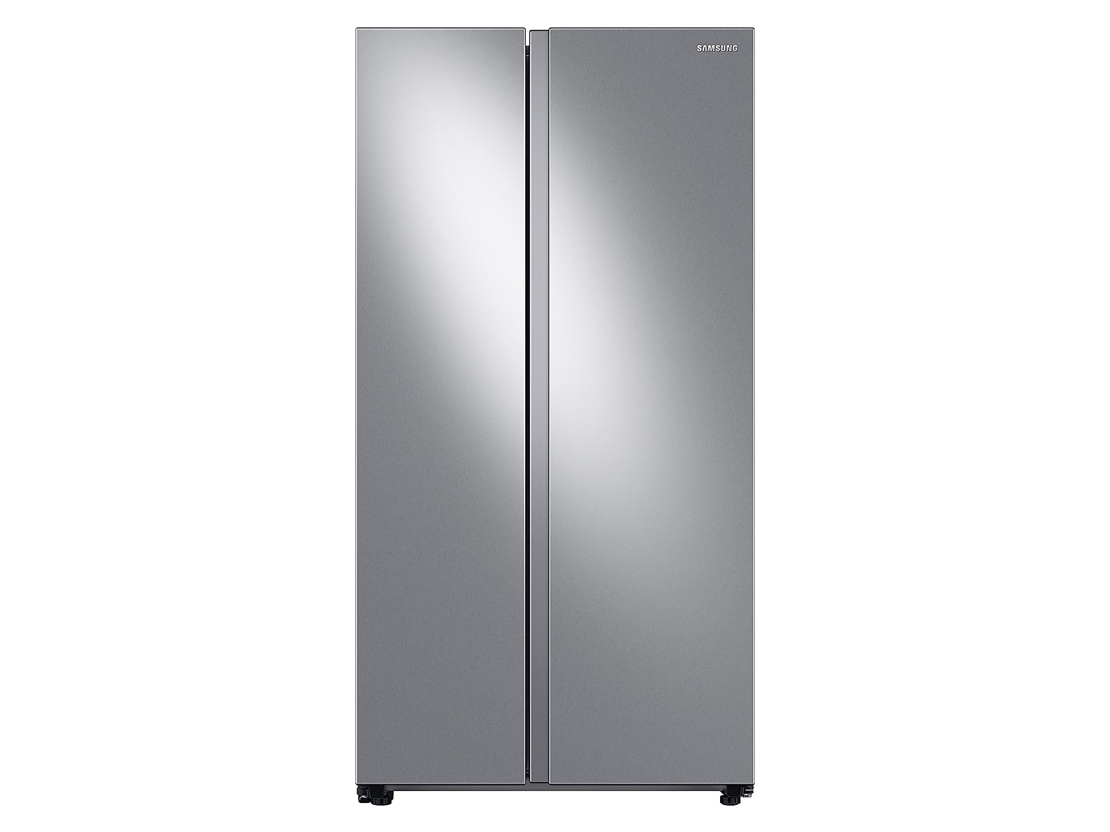 Samsung 23 cu. ft. Smart Counter Depth Side-by-Side Refrigerator in Silver(RS23A500ASR/AA) | Fridge.com