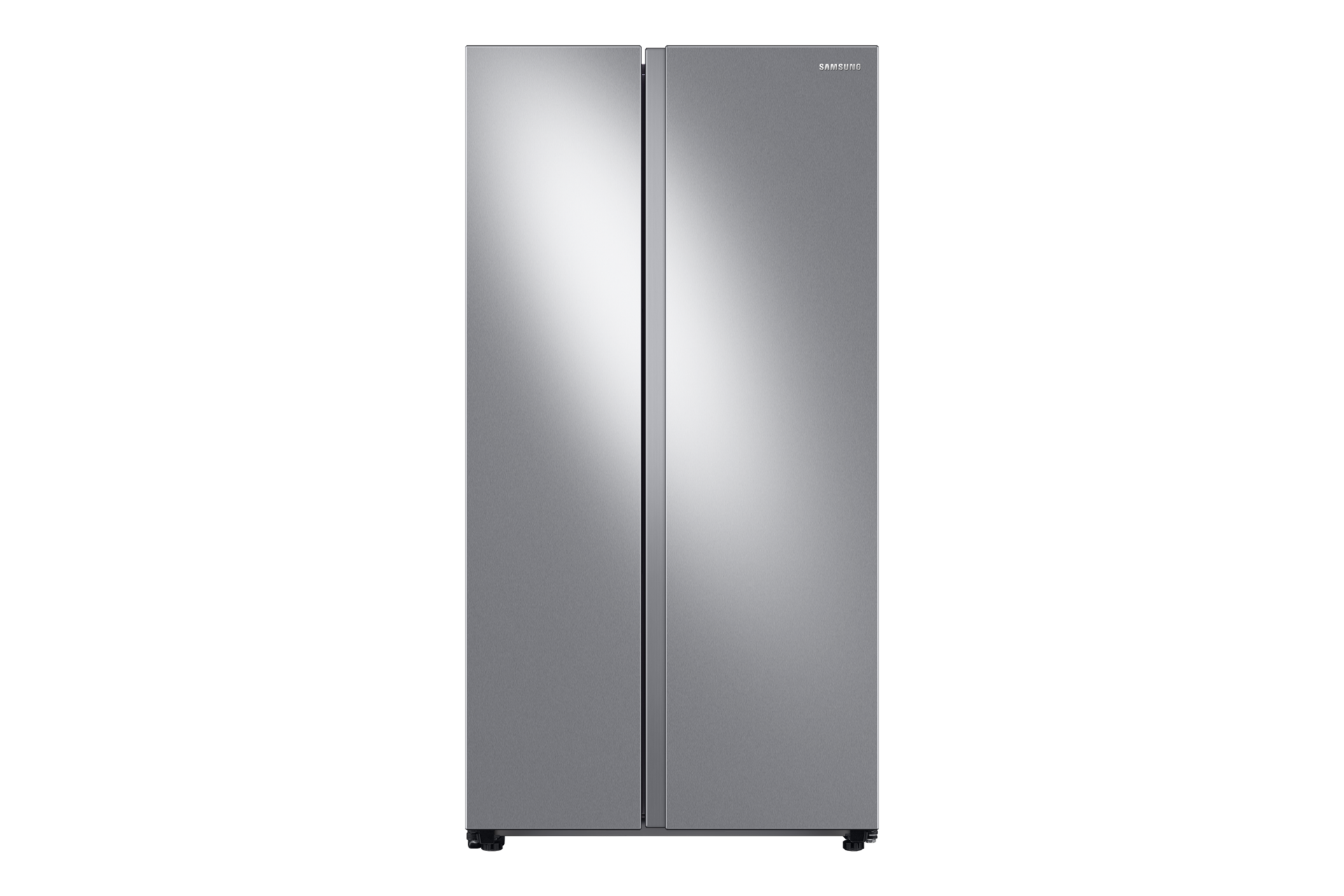 Samsung 23 cu. ft. Smart Counter Depth Side-by-Side Refrigerator in Silver(RS23A500ASR/AA) | Fridge.com