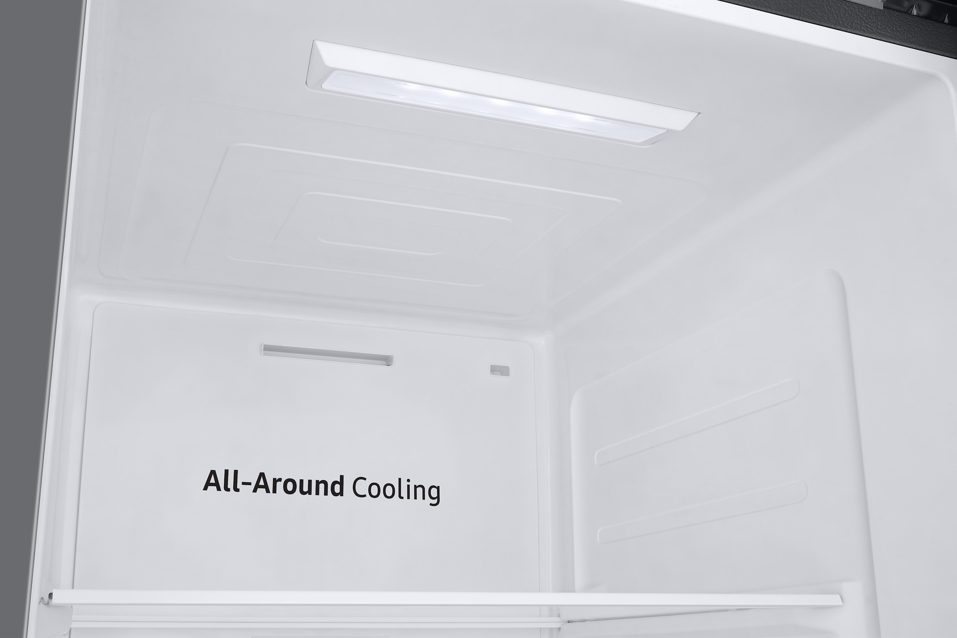 Samsung 23 cu. ft. Smart Counter Depth Side-By-Side Refrigerator In Silver(RS23A500ASR/Aa) - View 6 | Fridge.com