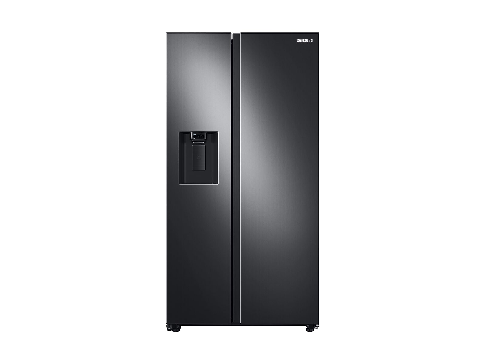 Samsung 27.4 cu. ft. Large Capacity Side-by-Side Refrigerator in Black Stainless Steel(RS27T5200SG/AA) | Fridge.com