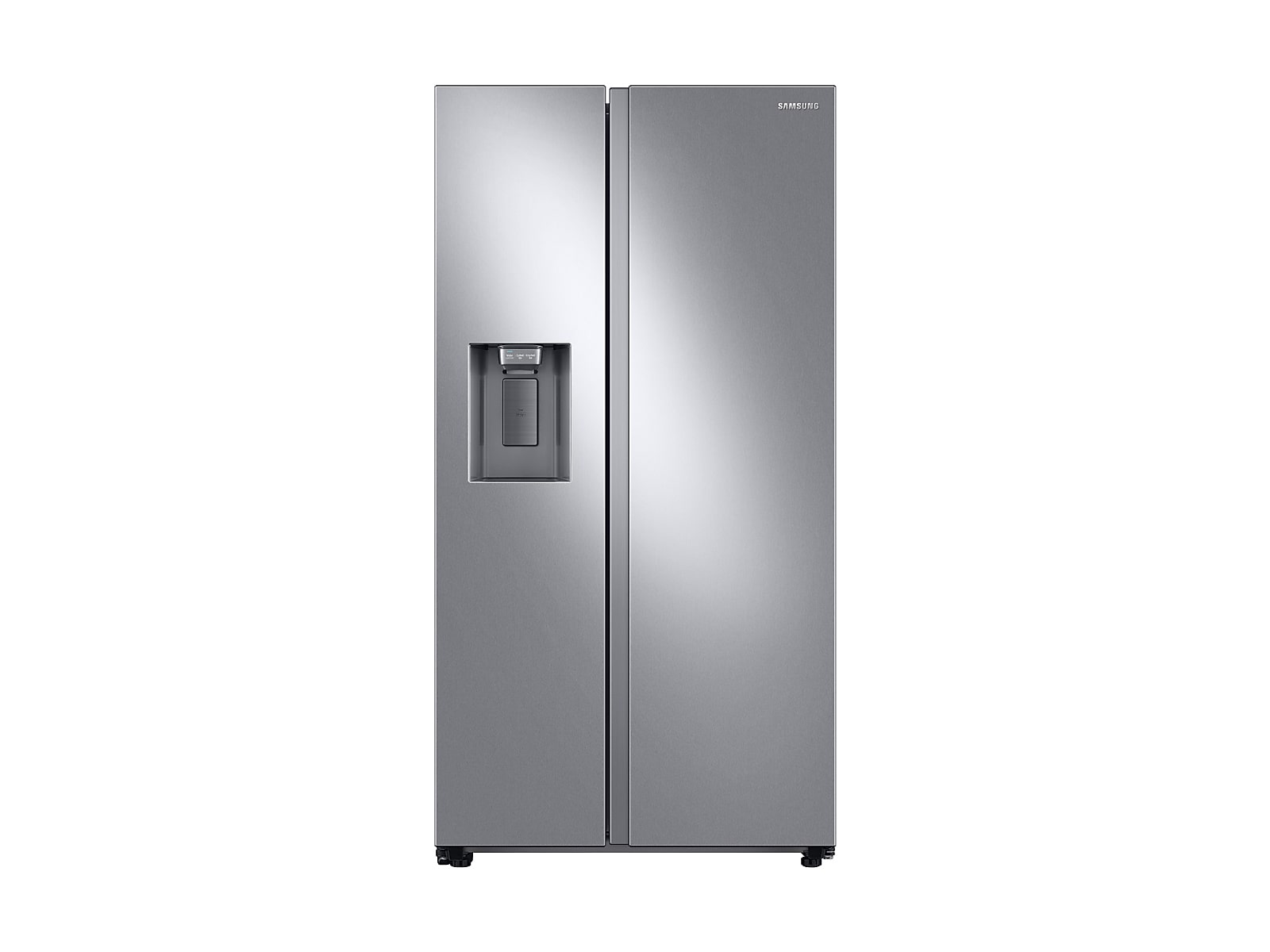 Samsung 27.4 cu. ft. Large Capacity Side-by-Side Refrigerator in Silver(RS27T5200SR/AA) | Fridge.com