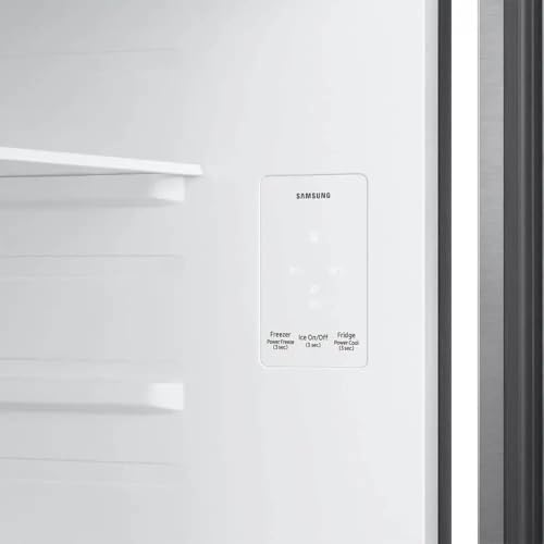 Samsung RT70F18LASR 18 cu. ft. Stainless Top Freezer Freestanding Refrigerator With Ice Maker - View 6 | Fridge.com