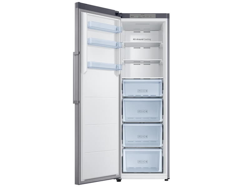 Samsung 11.4 cu. ft. Convertible Upright Freezer Refrigerator With Drawers In Stainless Look(RZ11M7074SA/Aa) - View 6 | Fridge.com
