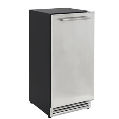 15" Indoor/outdoor Premium Crescent Cube Ice Maker | Fridge.com