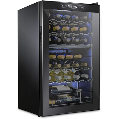 33 Bottle Dual Zone Freestanding Wine Refrigerator | Fridge.com