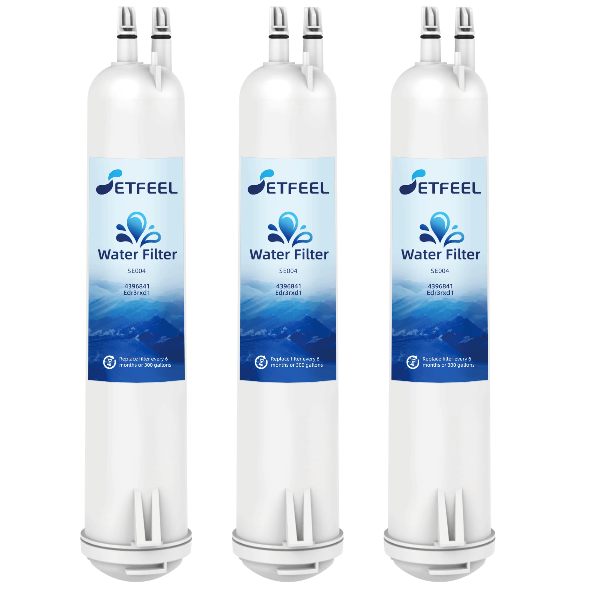 Edr3rxd1 Water Filter Replacement For Everydrop Filter 3, 4396841, Compatible With Whirlpool Ice And Water Fridge Filter 3, Whr3rxd1, Kad3rxd1, 9083, 9030, 460-9083, Wd-F08, Se004, 3 Pack Setfeel | Fridge.com