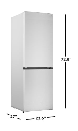 Sharp SJB1255GS 11.5 cu.ft. Counter Depth 24 in. 2 Door Refrigerator | Fridge.com