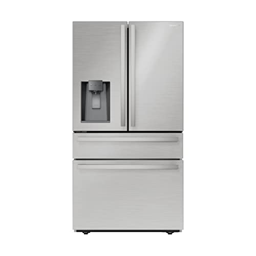 SHARP SJG2254FS Sharp French 4-Door Counter-Depth Refrigerator with Water Dispenser | Fridge.com