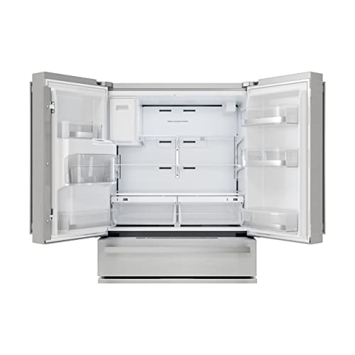 Sharp SJG2254FS Sharp French 4-Door Counter-Depth Refrigerator With Water Dispenser - View 6 | Fridge.com