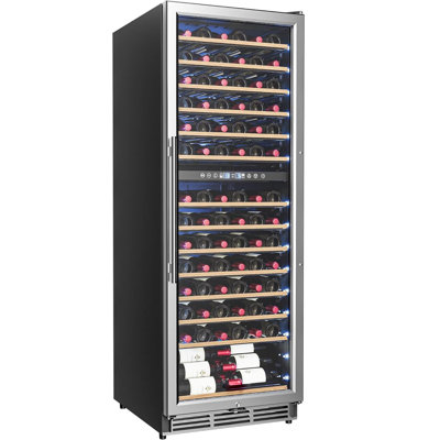 Simzlife 51 Bottles Freestanding Wine Cooler Freestanding/Built-In/Under Counter | Fridge.com