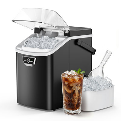 Simzlife 33 Lbs. Daily Nugget Ice Maker Countertop | Fridge.com