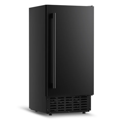 Simzlife 66lbs Daily Production Nugget Clear Ice Freestanding/built-in Ice Maker, Black | Fridge.com