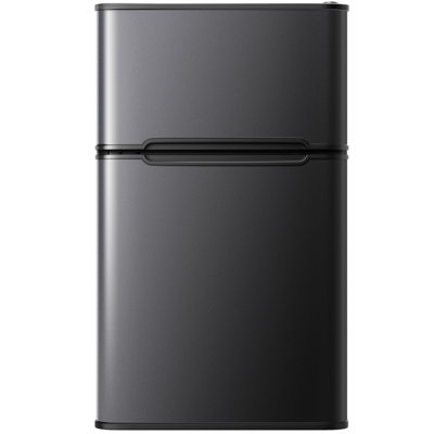 Simzlife 3.2 Cubic Feet Small Fridge Convertible Mini Fridge with Freezer By Simzlife, Black | Fridge.com