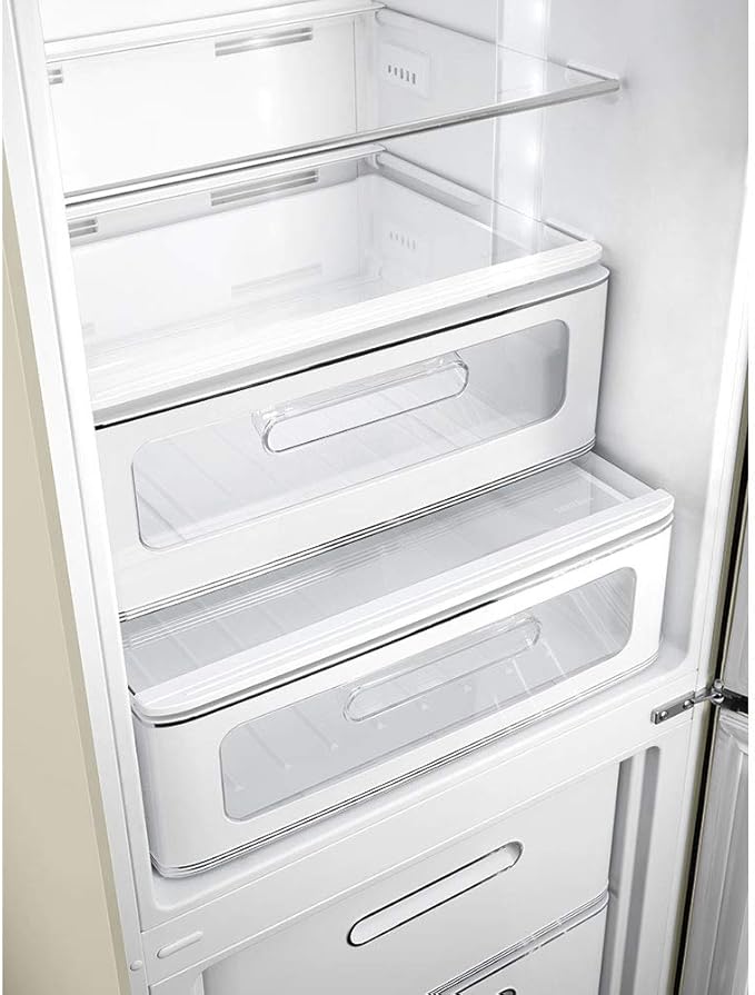 Smeg FAB32URPG3 FAB32 Retro Refrigerator 50s Style Fridge With Bottom Freezer, No-Frost, LED Display & Lighting, Lifeplus Zone, Multi-Airflow – 12.2 cu ft – Made In Italy, Pastel Green - View 6 | Fridge.com