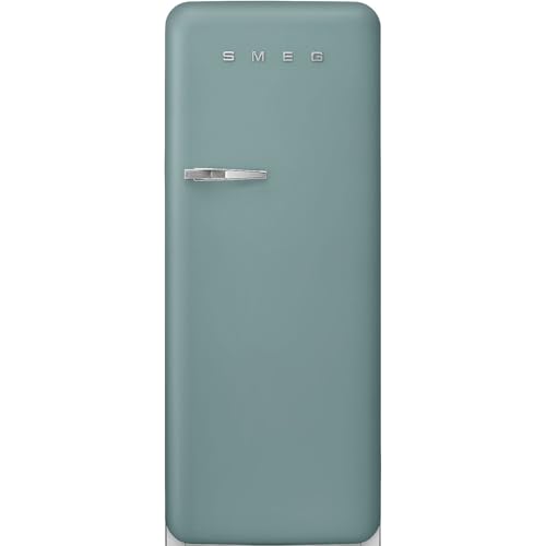 Smeg Retro Style FAB28 50s Style Refrigerator, Right Hinge, Matte Jade – 9.93 Cu. Ft. – Made in Italy | Fridge.com