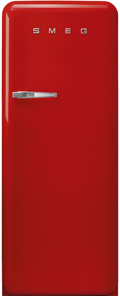 Smeg 24 Inch 50's Retro Design 24" Counter Depth All-Refrigerator FAB28URRD3 — FIN-0019800 | Fridge.com