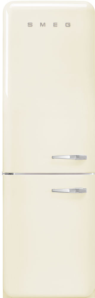 Smeg 24 Inch 50's Retro Design 24" Bottom Freezer Refrigerator FAB32ULCR3 | Fridge.com