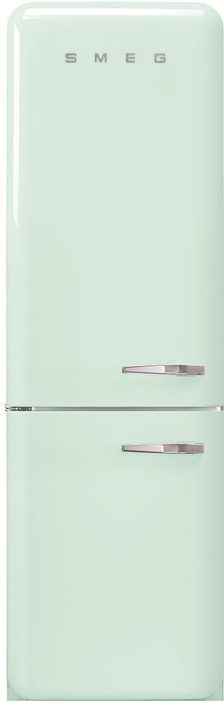 Smeg 24 Inch 50's Retro Design 24" Bottom Freezer Refrigerator FAB32ULPG3 | Fridge.com