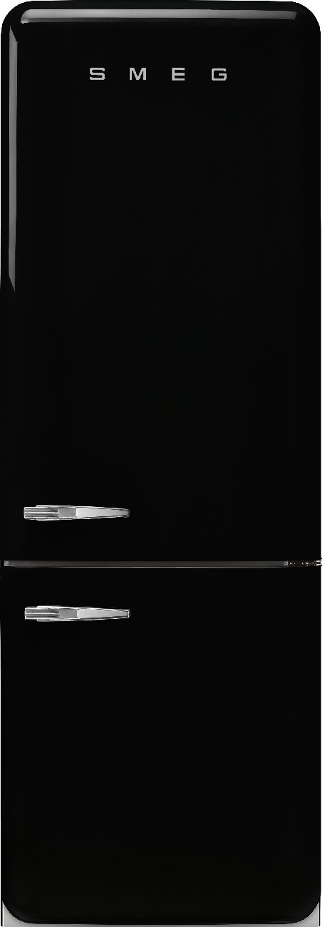 Smeg 28 Inch 50's Retro Design 28" Bottom Freezer Refrigerator FAB38URBL | Fridge.com